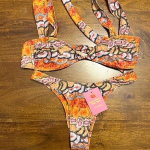 Strawberry Milk Mob Bikini top&bottom